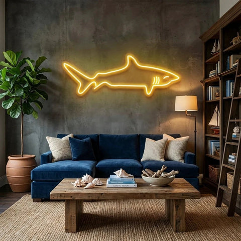Bull Shark Led Neon Sign Light