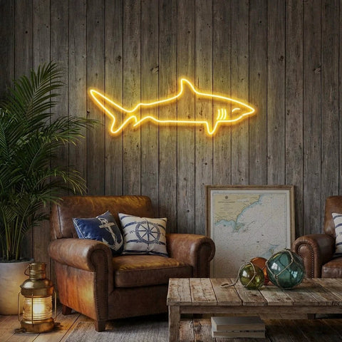 Bull Shark Led Neon Sign Light