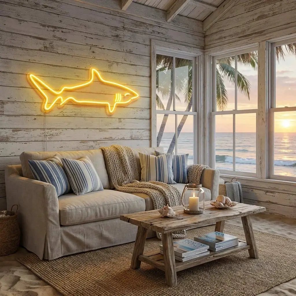 Bull Shark Led Neon Sign Light