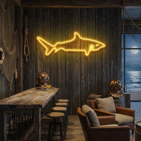 Bull Shark Led Neon Sign Light