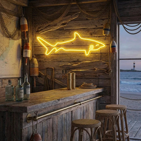 Bull Shark Led Neon Sign Light