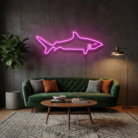 Bull Shark Led Neon Sign Light