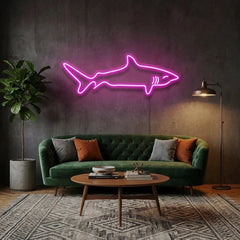 Bull Shark Led Neon Sign Light