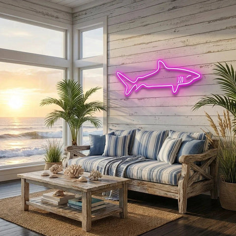 Bull Shark Led Neon Sign Light