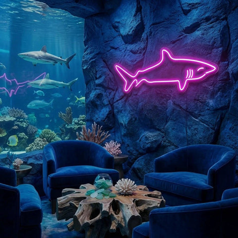 Bull Shark Led Neon Sign Light