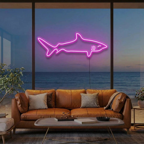 Bull Shark Led Neon Sign Light