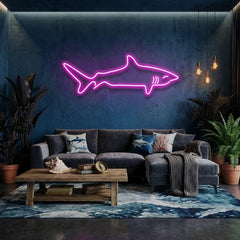 Bull Shark Led Neon Sign Light