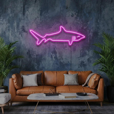 Bull Shark Led Neon Sign Light