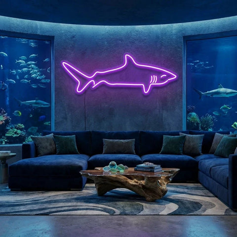Bull Shark Led Neon Sign Light