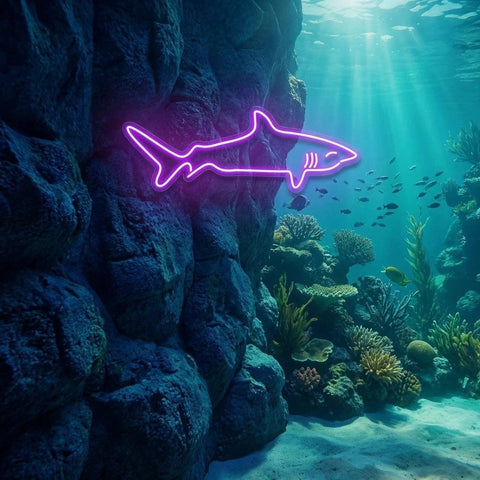 Bull Shark Led Neon Sign Light