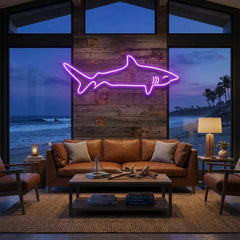 Bull Shark Led Neon Sign Light