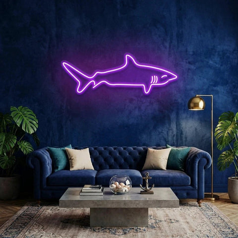 Bull Shark Led Neon Sign Light