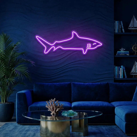 Bull Shark Led Neon Sign Light