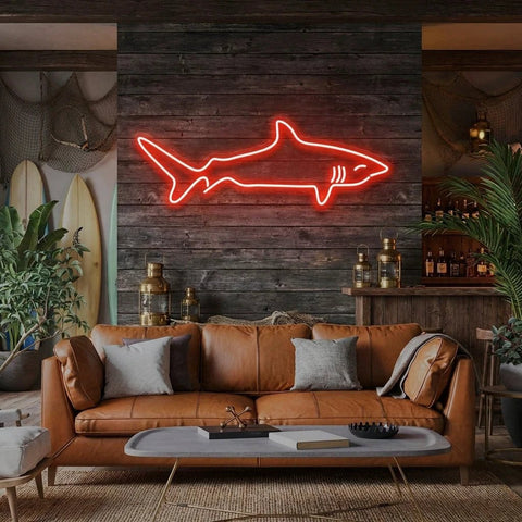 Bull Shark Led Neon Sign Light