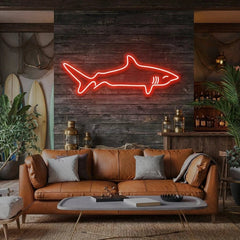Bull Shark Led Neon Sign Light