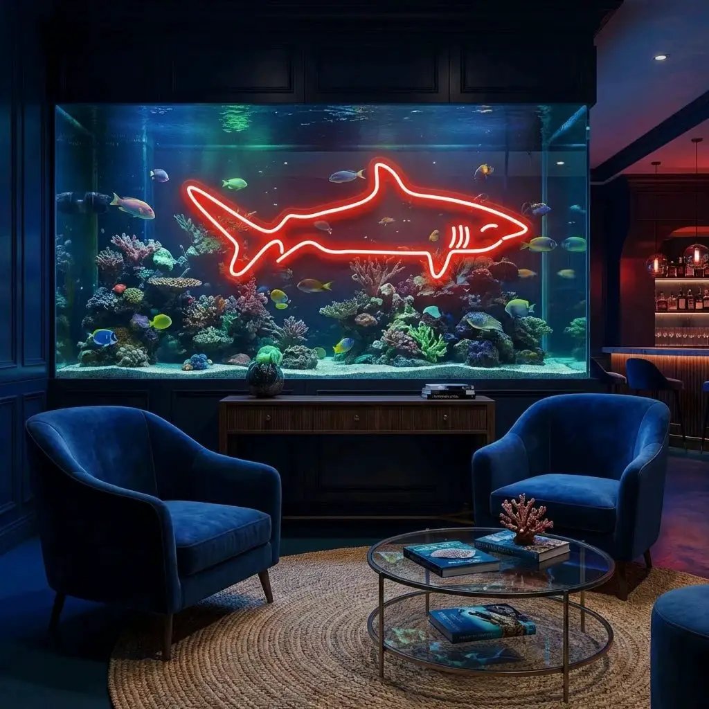 Bull Shark Led Neon Sign Light