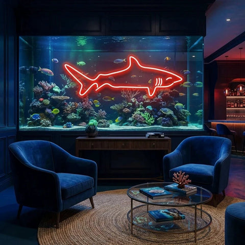 Bull Shark Led Neon Sign Light
