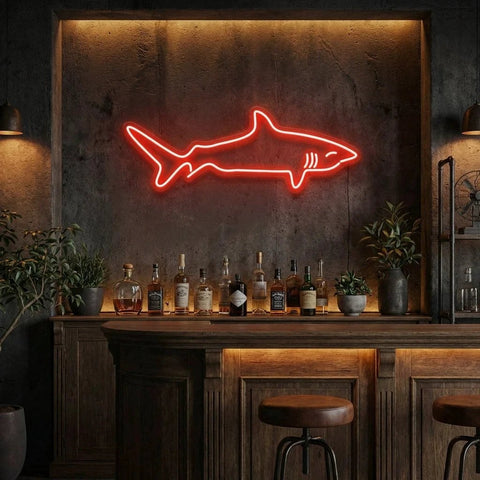 Bull Shark Led Neon Sign Light