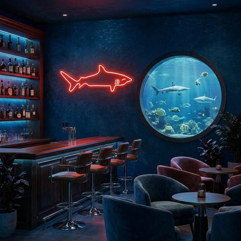 Bull Shark Led Neon Sign Light