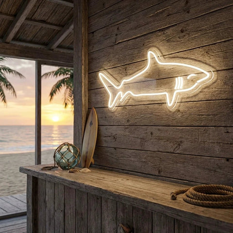 Bull Shark Led Neon Sign Light