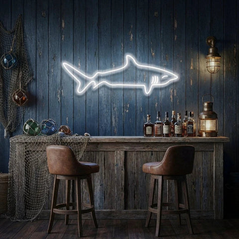 Bull Shark Led Neon Sign Light