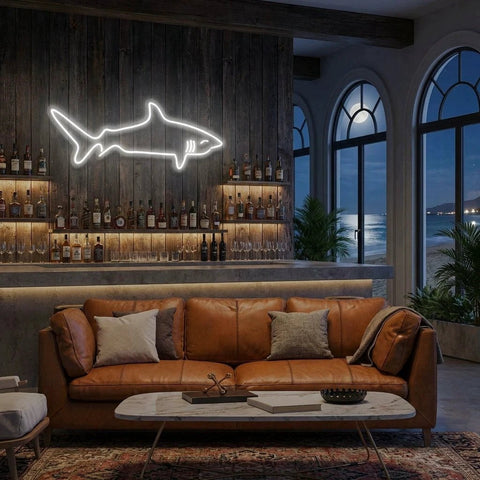 Bull Shark Led Neon Sign Light