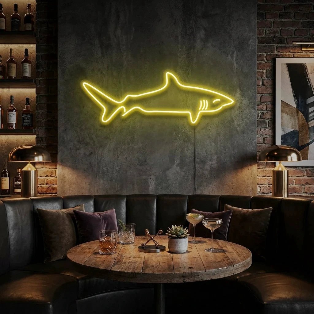 Bull Shark Led Neon Sign Light