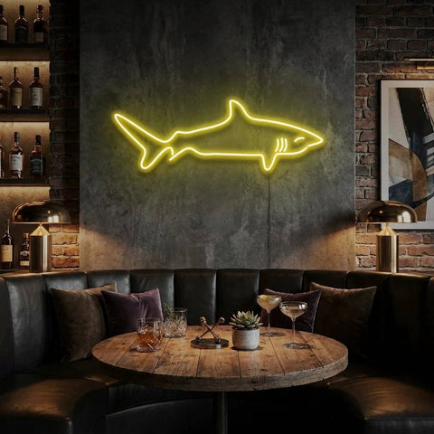 Bull Shark Led Neon Sign Light