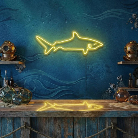Bull Shark Led Neon Sign Light