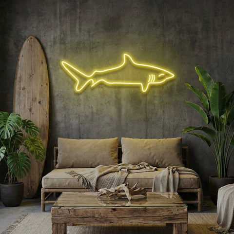 Bull Shark Led Neon Sign Light