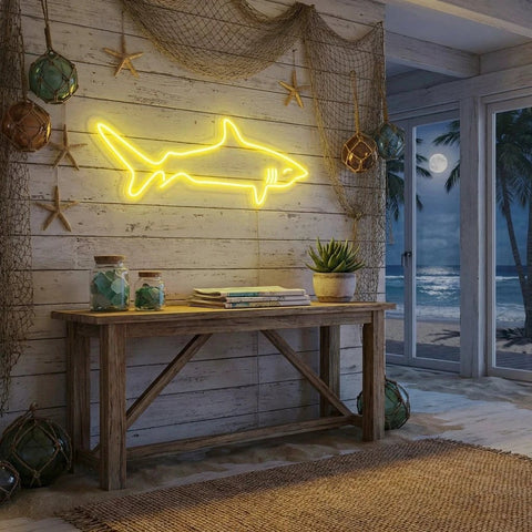 Bull Shark Led Neon Sign Light