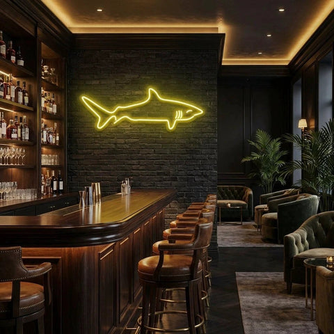 Bull Shark Led Neon Sign Light