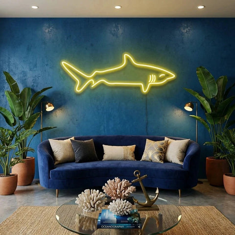 Bull Shark Led Neon Sign Light