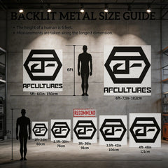 [ORDER REQUEST] Create Your Own Custom Backlit LED Metal Signs