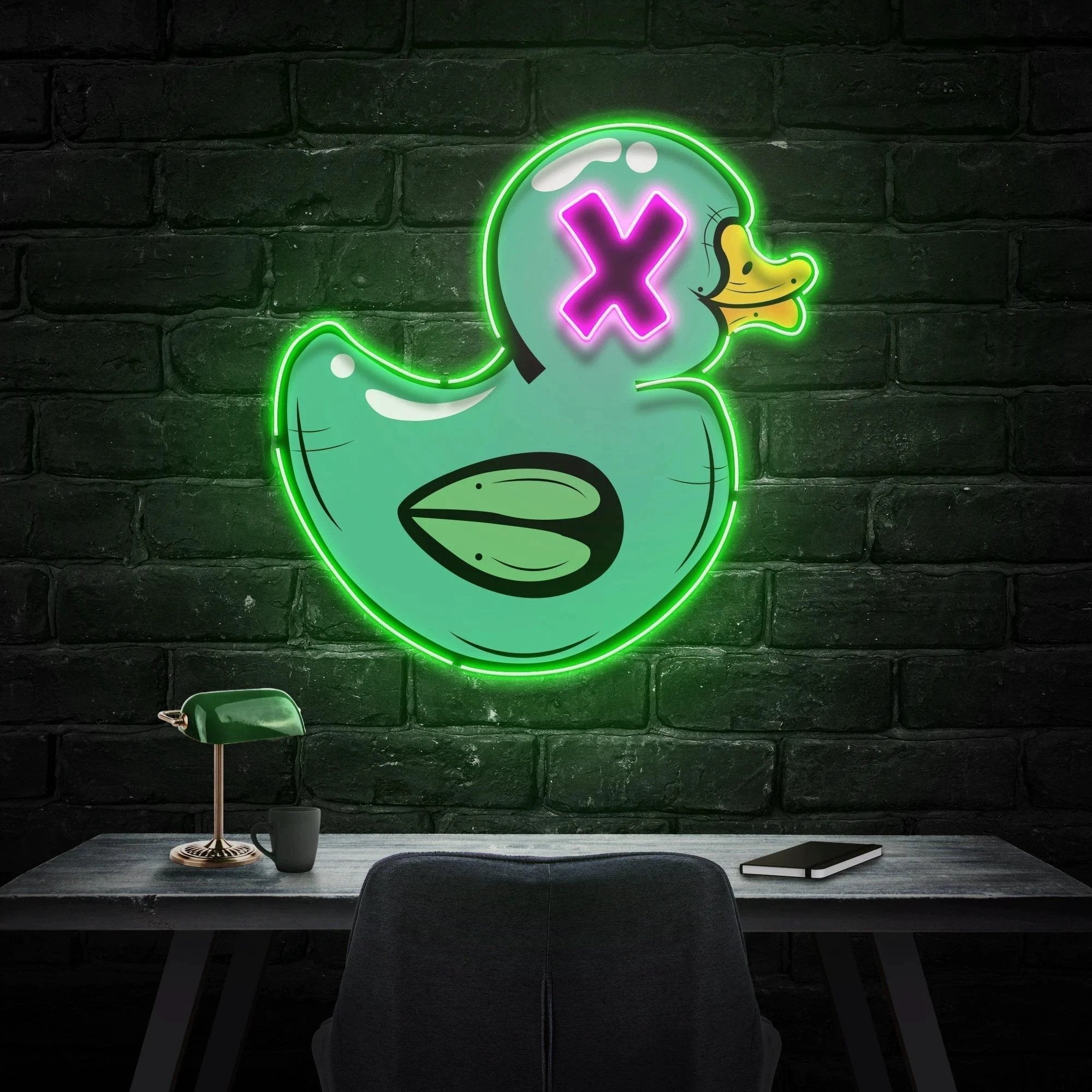 Bad duck Art Work Led Neon Sign Light