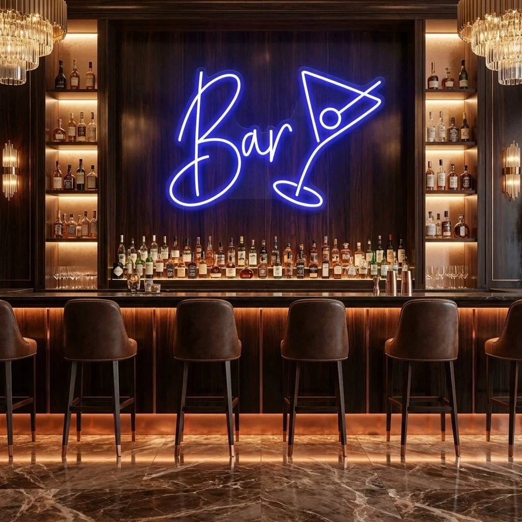 Bar Led Neon Sign Light