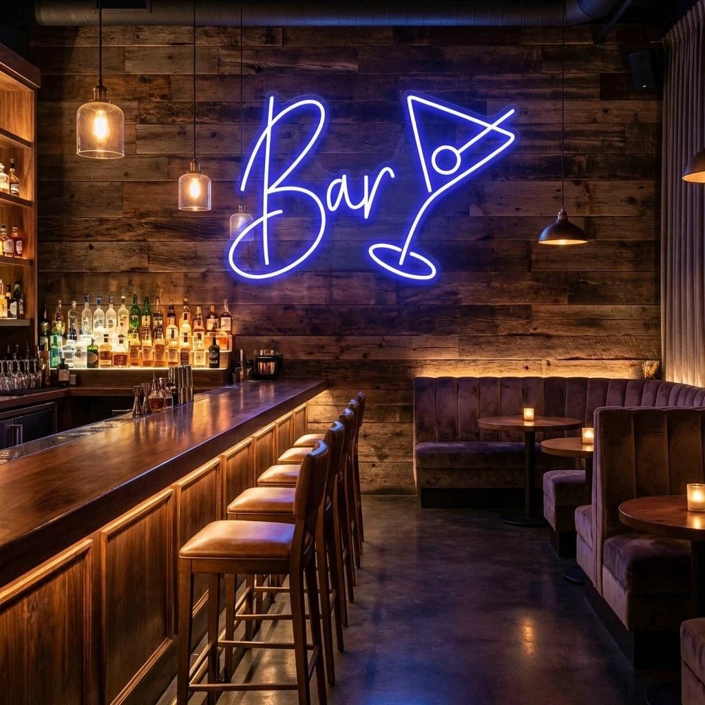 Bar Led Neon Sign Light