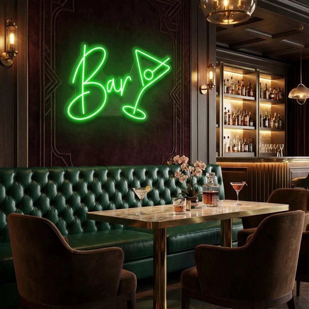 Bar Led Neon Sign Light