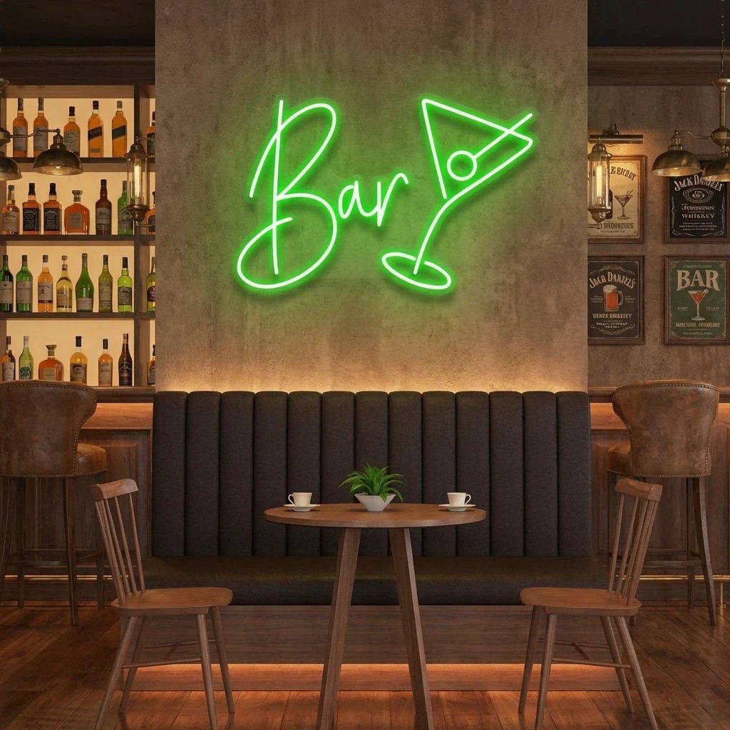 Bar Led Neon Sign Light