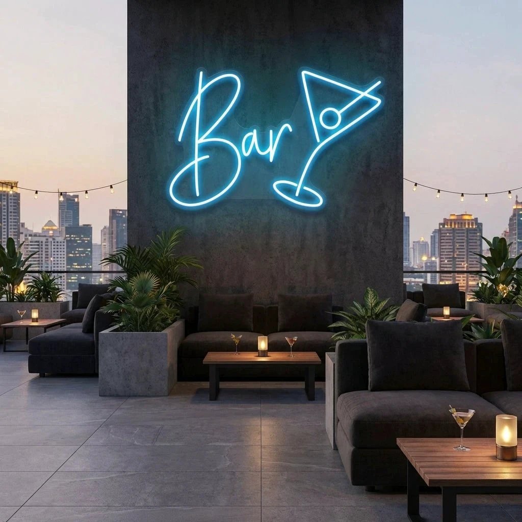Bar Led Neon Sign Light