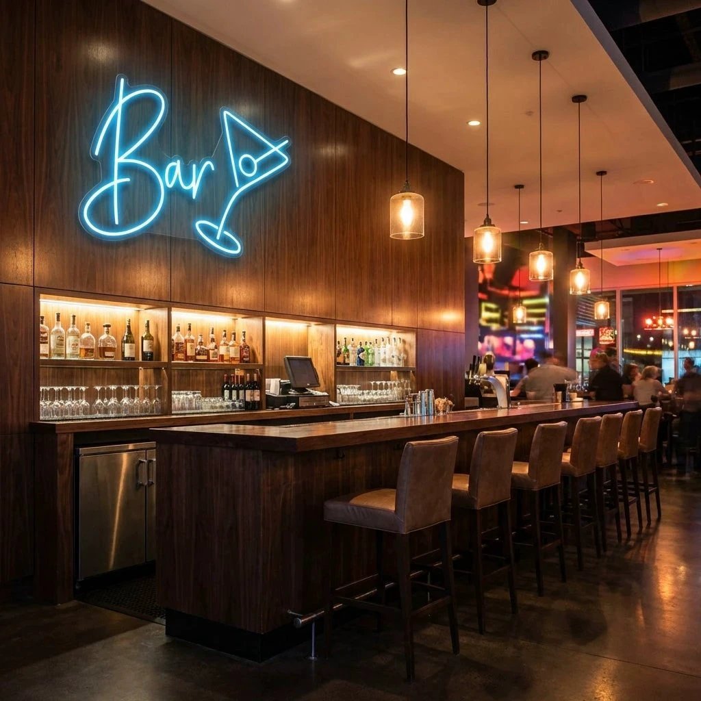 Bar Led Neon Sign Light