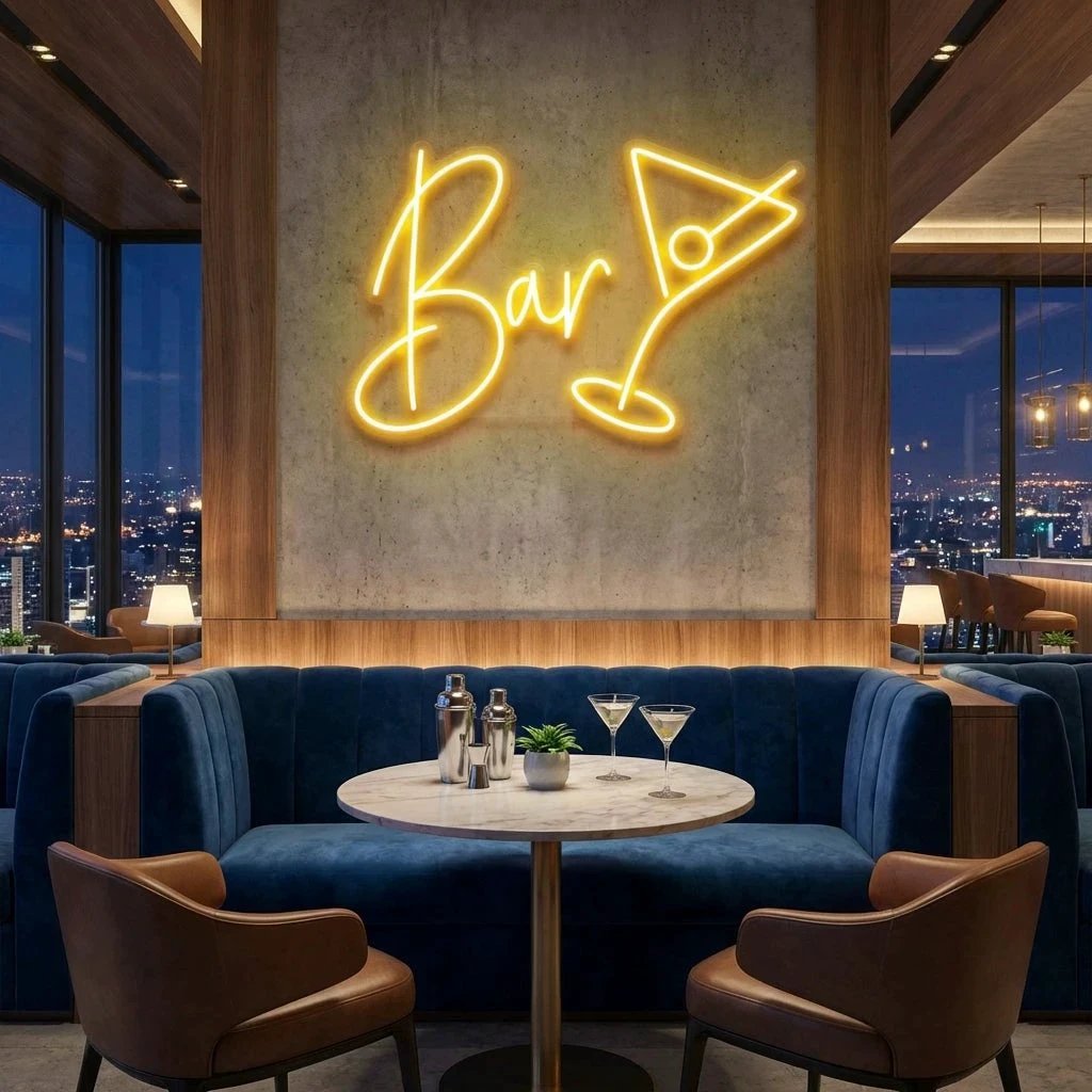Bar Led Neon Sign Light