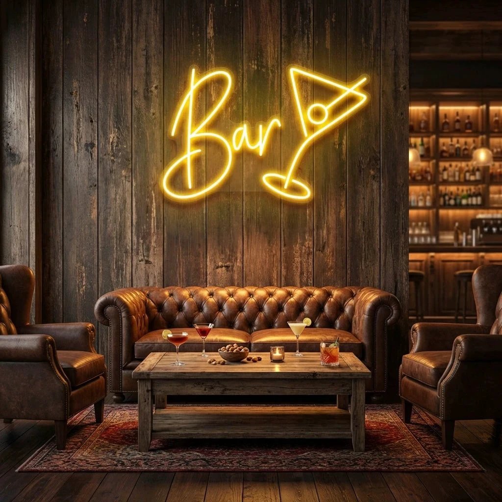 Bar Led Neon Sign Light