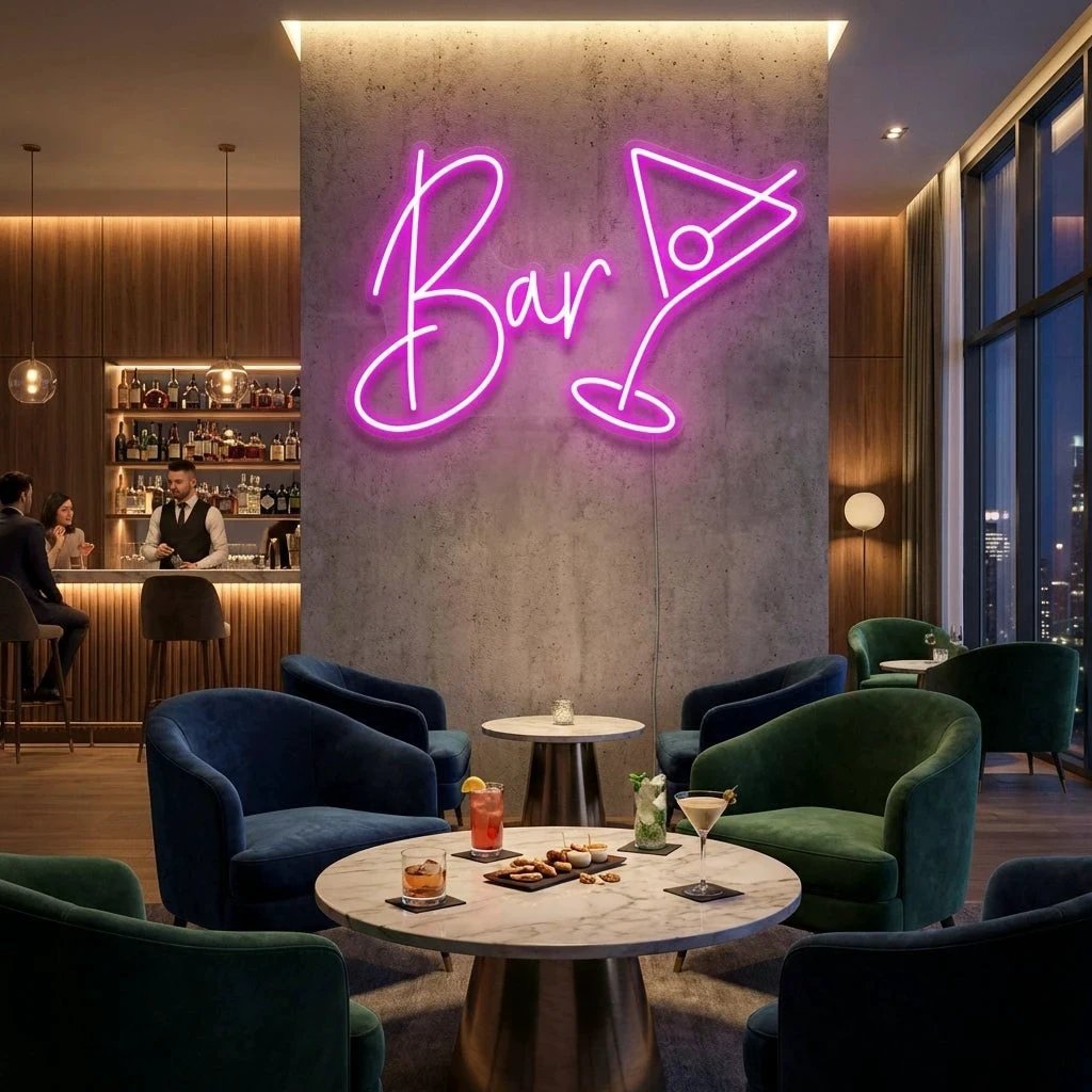 Bar Led Neon Sign Light