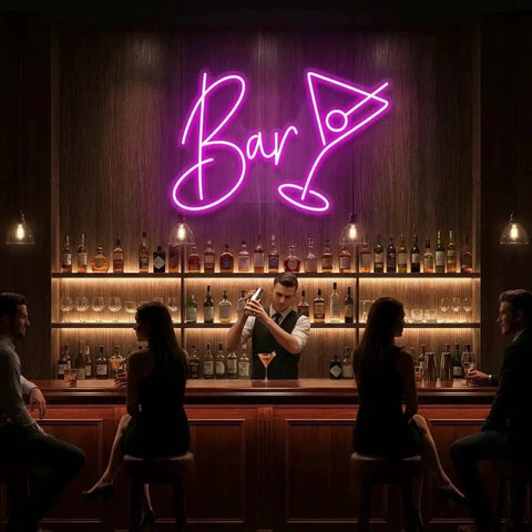 Bar Led Neon Sign Light