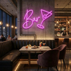Bar Led Neon Sign Light