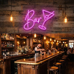 Bar Led Neon Sign Light