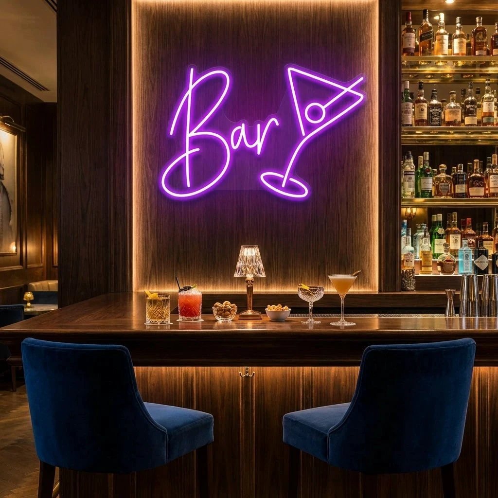 Bar Led Neon Sign Light