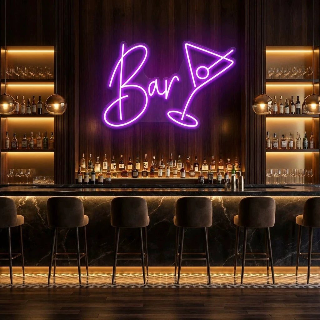 Bar Led Neon Sign Light