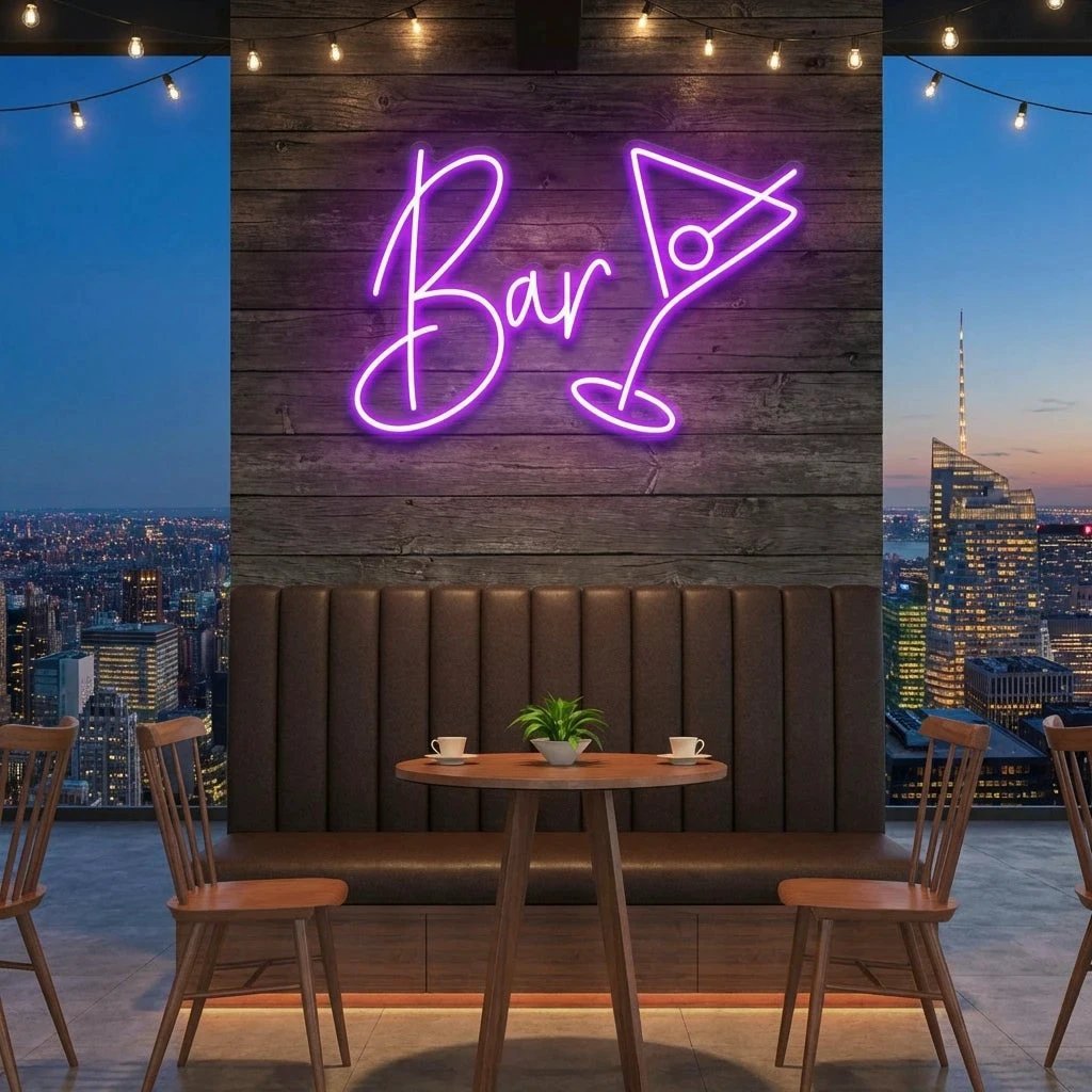 Bar Led Neon Sign Light